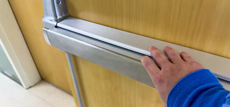 Installing a Push Bar on a Door Wentzville